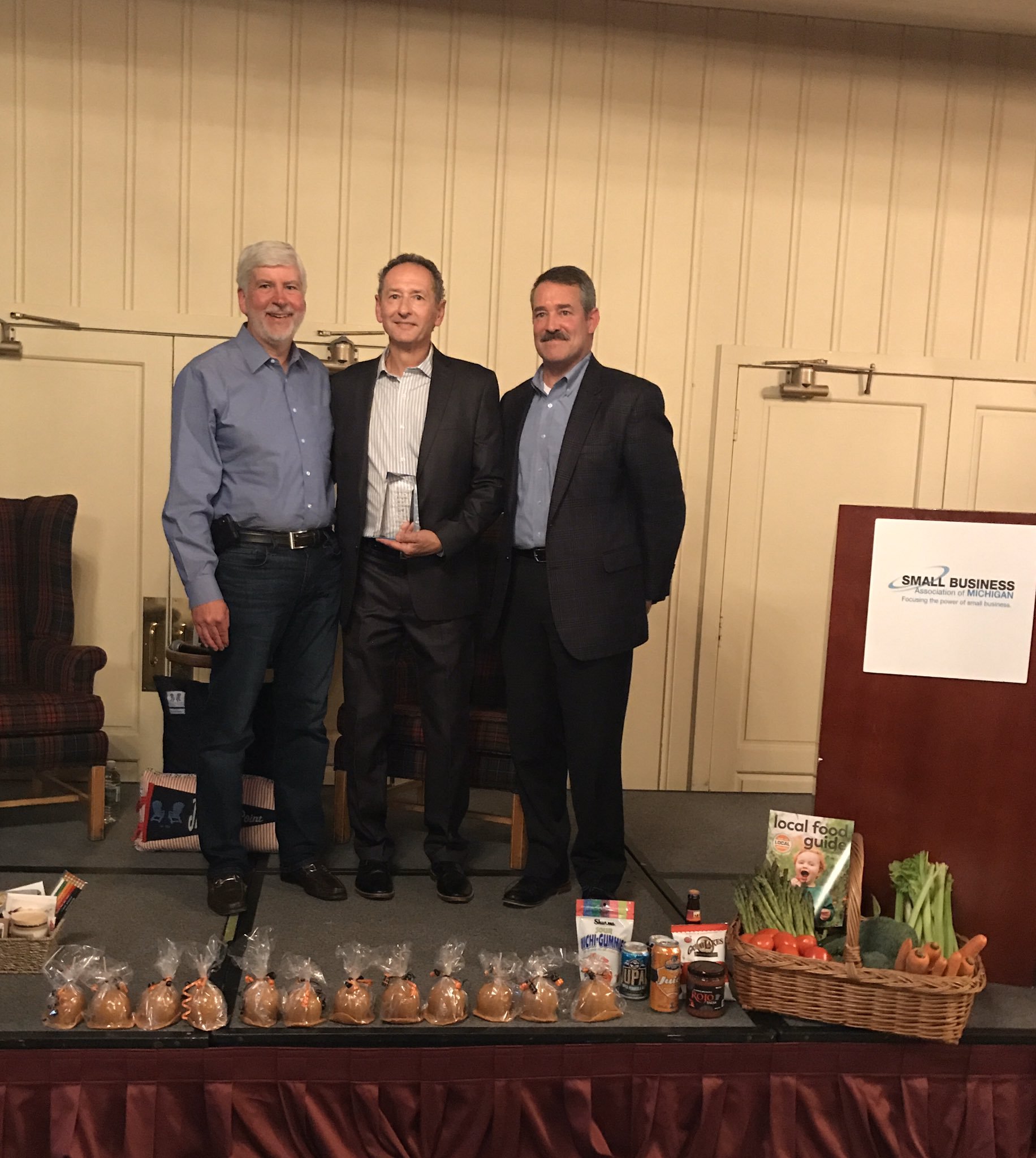 KTM Industries honored with firstever Rick Snyder Spirit of Entrepreneurship award by SBAM