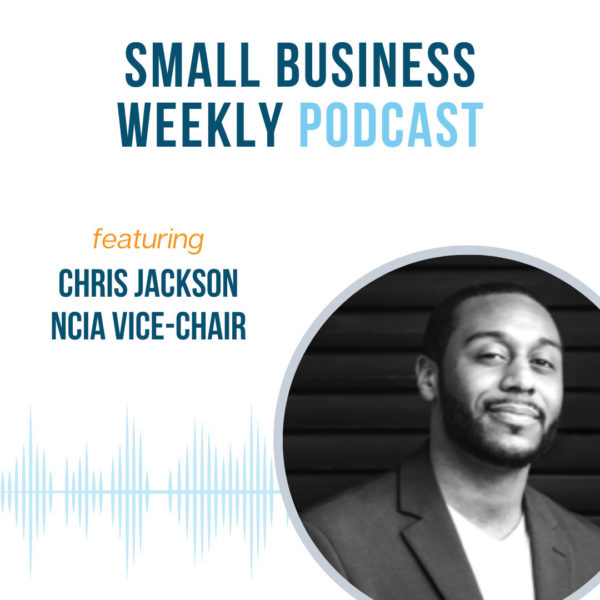 small business weekly podcast graphic-chris jackson
