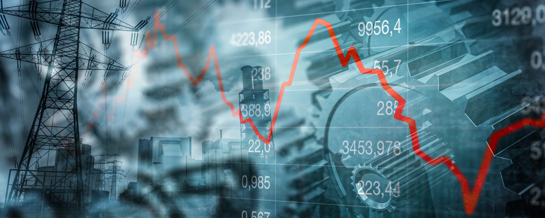 collage of economic indicators