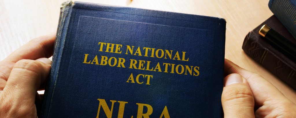 Image of a book titled 'The National Labor Relations Act'