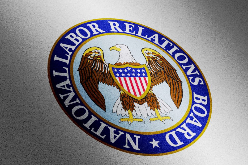 Image of the National Labor Relations Board logo