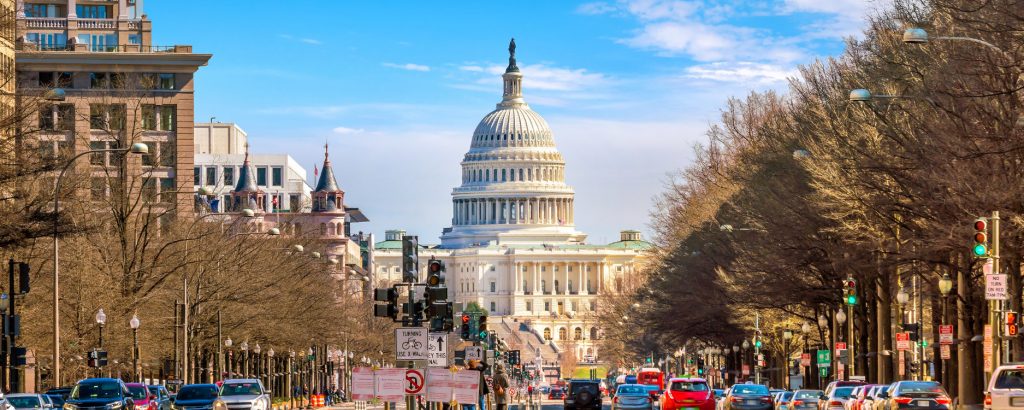 The United States Capitol building in Washington, D.C.