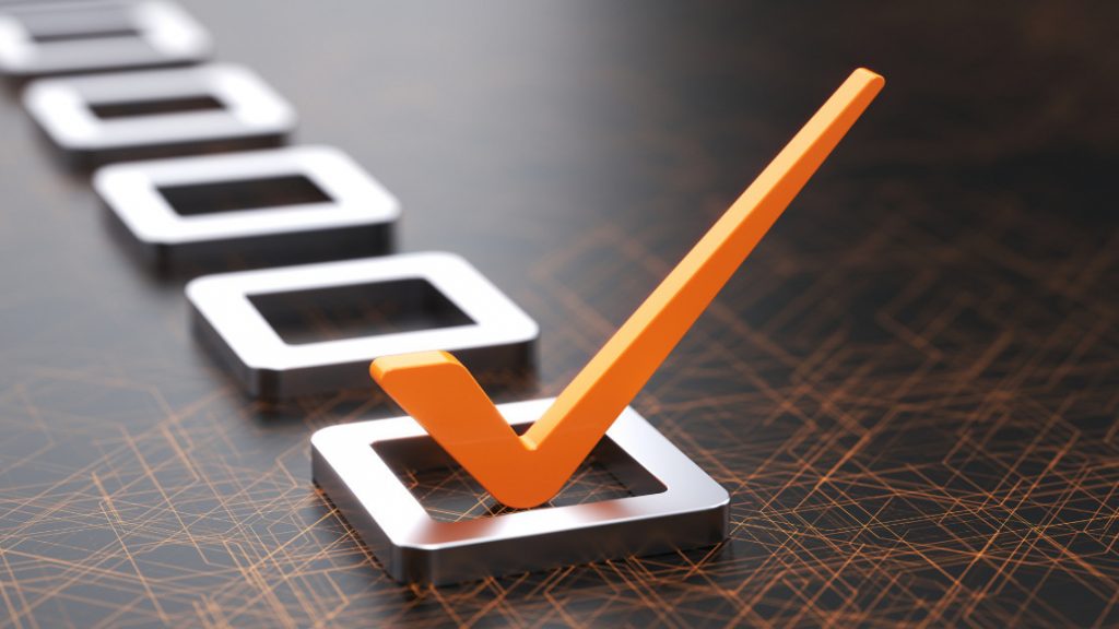 Image representing checking boxes on a survey