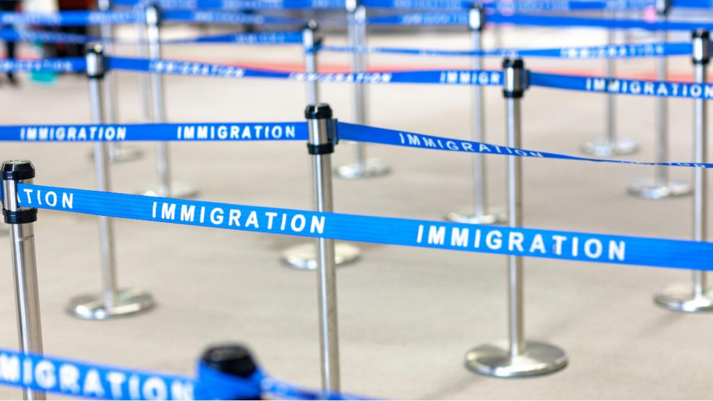 Placeholder image representing immigration lines