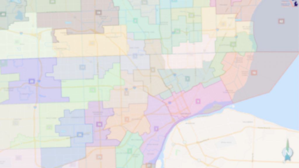 Image representing MICRC redistricting map