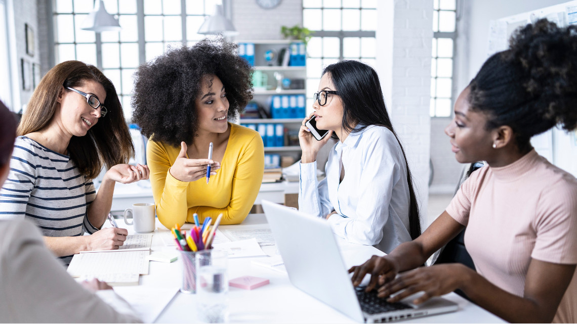 Image depicting women in the workforce