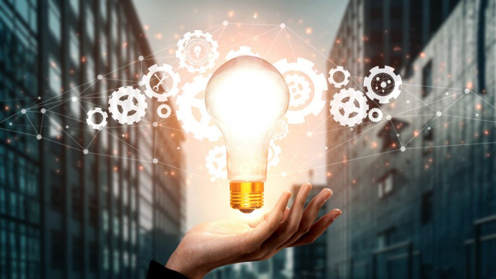 Placeholder image of a lightbulb representing the Michigan Innovation Fund