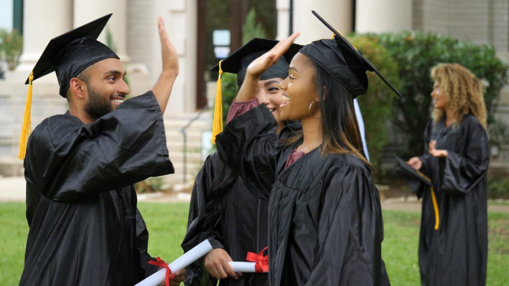 College graduates ready to enter job market