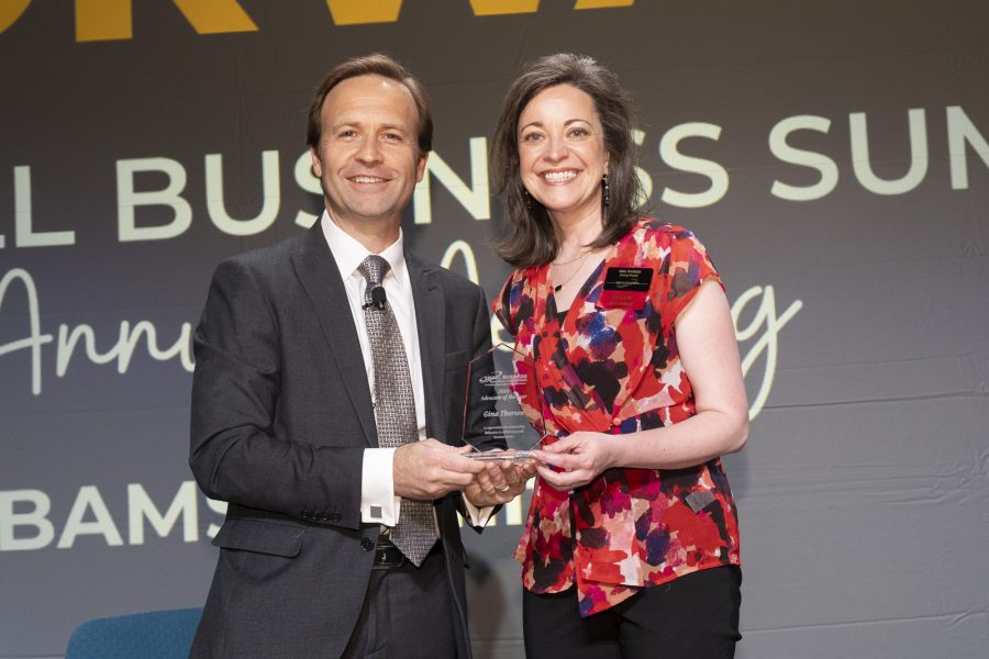 Gina Thorsen receives 2024 Advocate of the Year award
