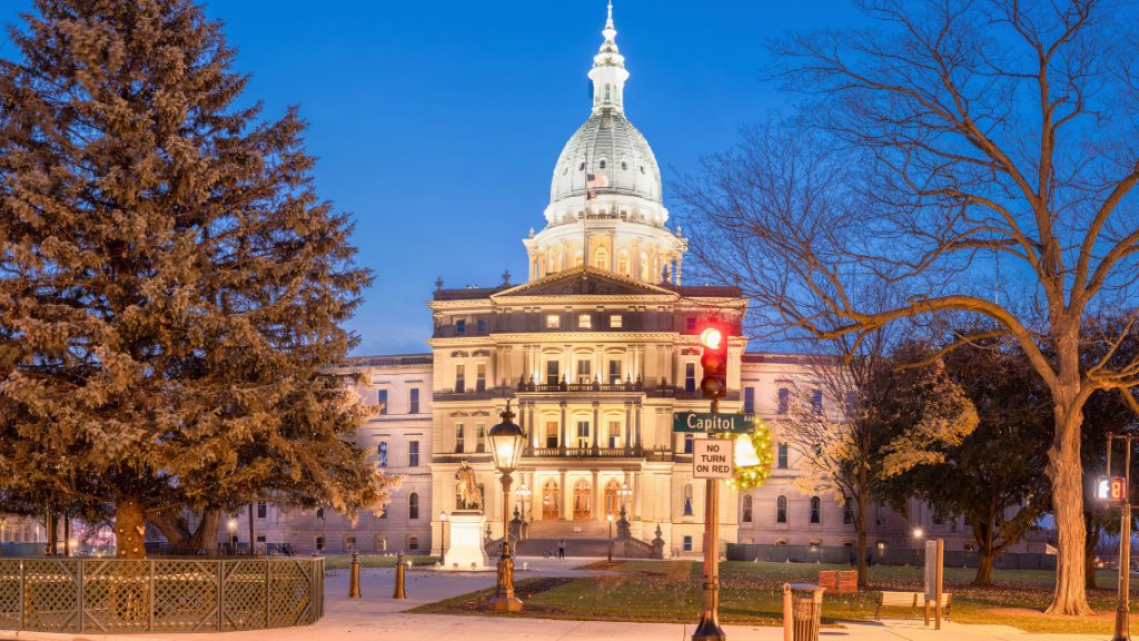 Capitol building in Lansing for PAC article