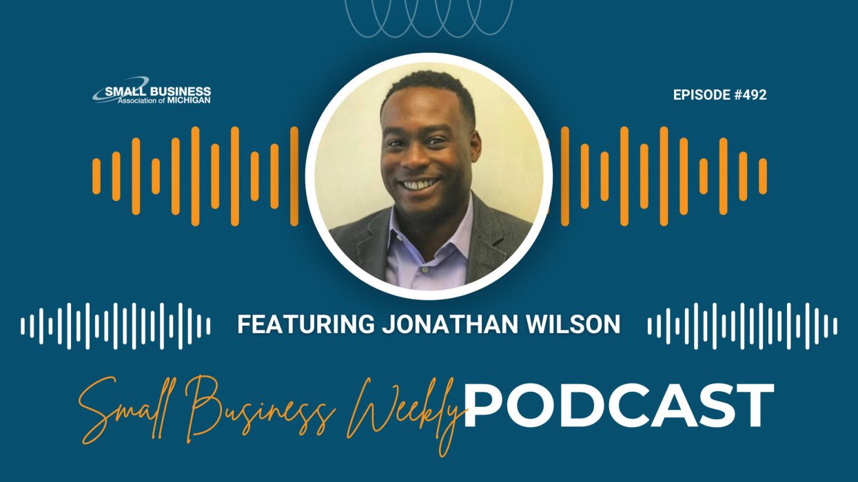 Jonathan Wilson, featured on this week's Small Business Weekly Podcast