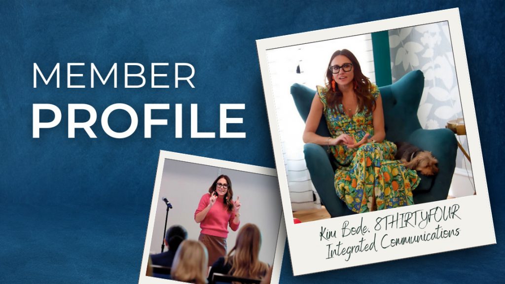 Focus member profile, Kim Bode and 8THIRTYFOUR