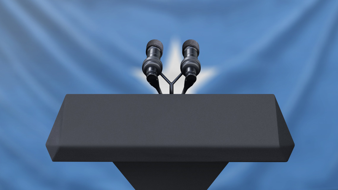 placeholder image of a debate podium