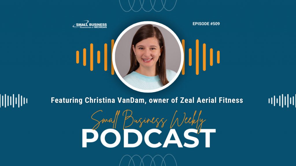 Christina VanDam featured on the small business weekly podcast