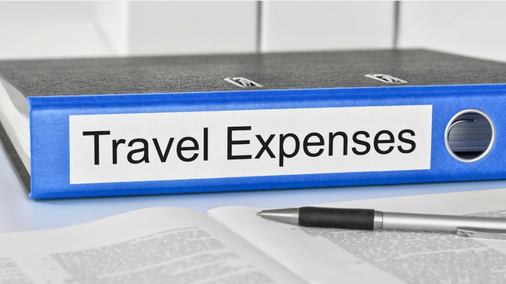 travel expense binder for new mileage rate