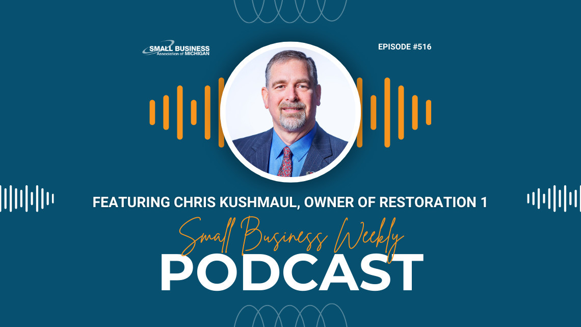 Chris Kushmaul, owner of Restoration 1 Metro Detroit featured in this weeks Small Business Weekly podcast