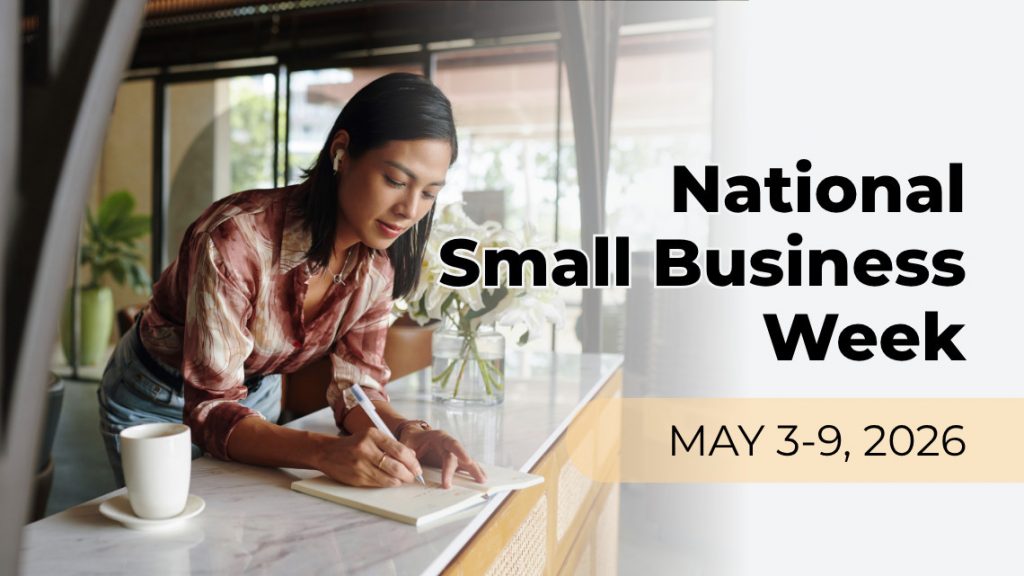 Small business owner for national small business week