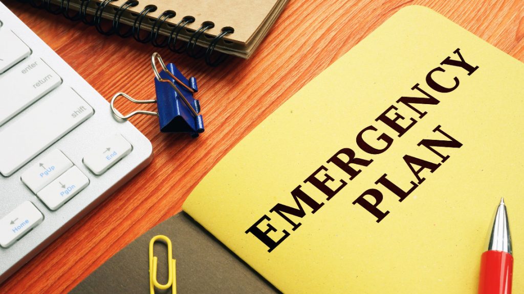 emergency plan